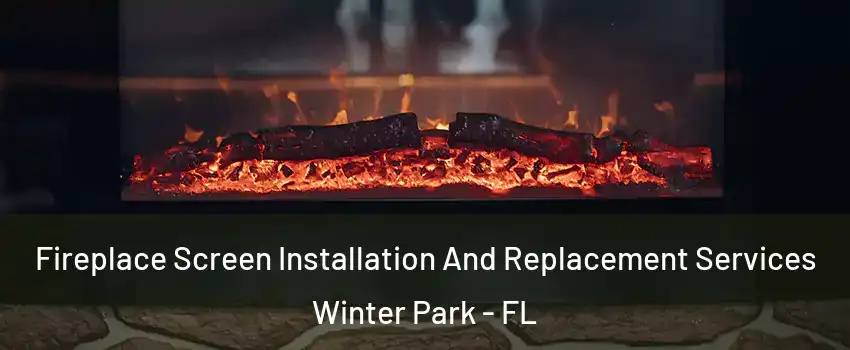  Fireplace Screen Installation And Replacement Services Winter Park - FL