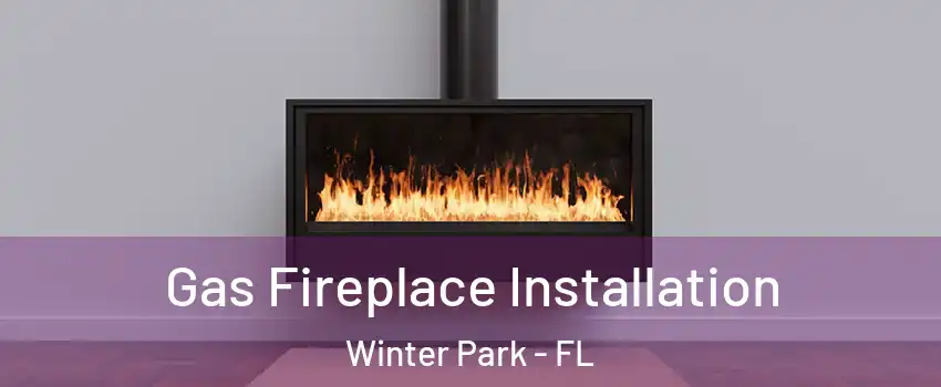  Gas Fireplace Installation Winter Park - FL