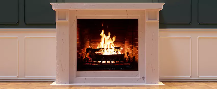 Decorative Electric Fireplace Installation in Winter Park, Florida