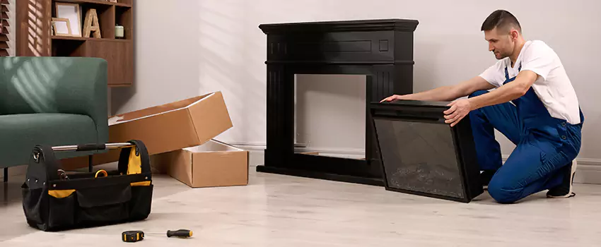 Old Rusted Metal Fireplace Repair And Replacement in Winter Park, FL